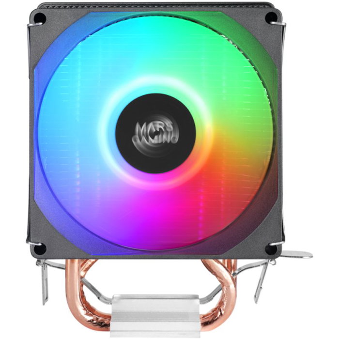 Mars Gaming MCPU-X2 Disipador CPU Low Profile Negro FRGB